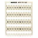 Wago 209-646 WSB-Beschriftungskarte Weiß