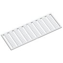 Wago 209-690 WSB-Beschriftungskarte Weiß