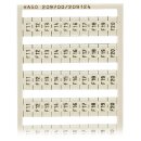 Wago 209-700/209-124 WSB-Beschriftungskarte Weiß