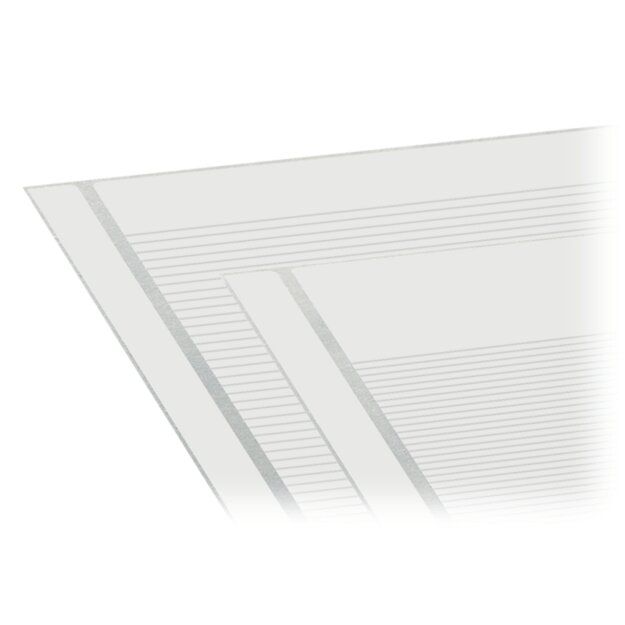 Wago 210-334/1110-086 Beschriftungsstreifen Weiß