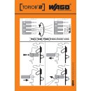 Wago 210-400/2000-002 Handhabungsaufkleber