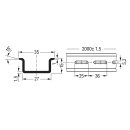 Wago 210-508 Stahltragschiene 35x15mm
