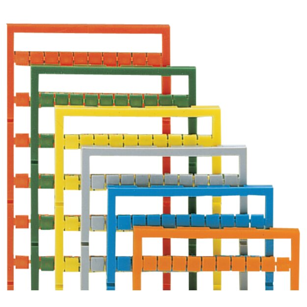 Wago 248-521/000-005 MiniWSBBeschriftungskarte Rot