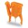 Wago 249-115 Prüfadapter Orange