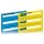 Wago 249-554/000-006 WSB-Beschriftungskarte Blau