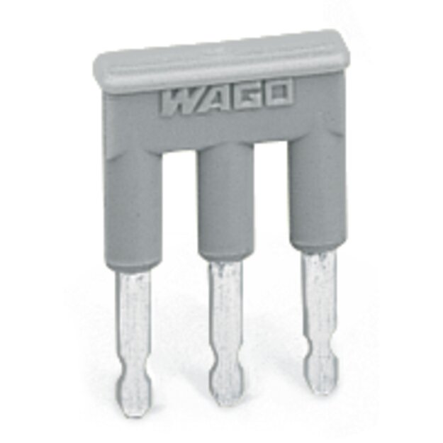 Wago 279-483 Brücker 3-fach Grau