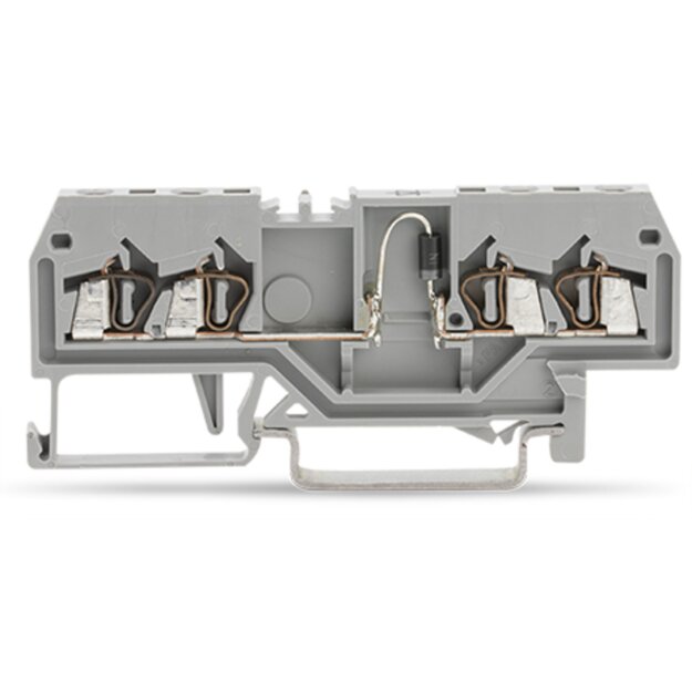 Wago 279-815/281-411 Bauelementklemme Grau