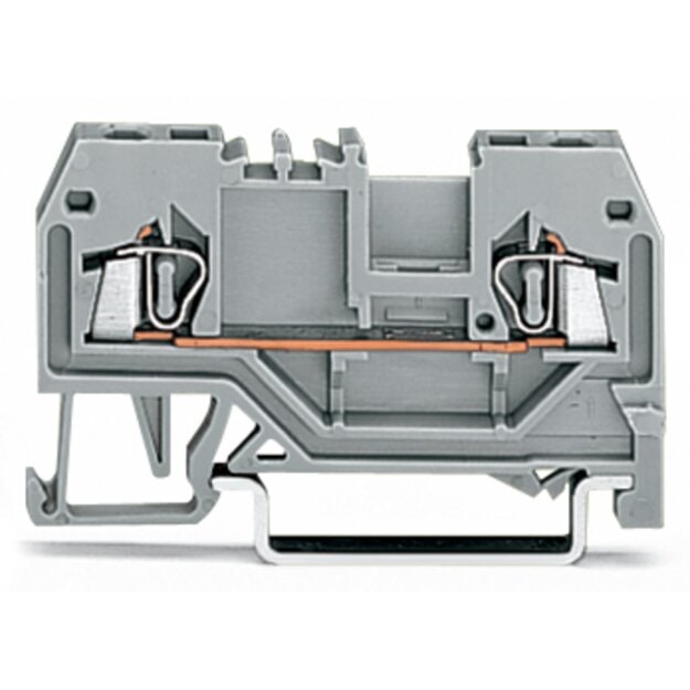Wago 279-902 2-Leiter-Durchgangsklemme Orange