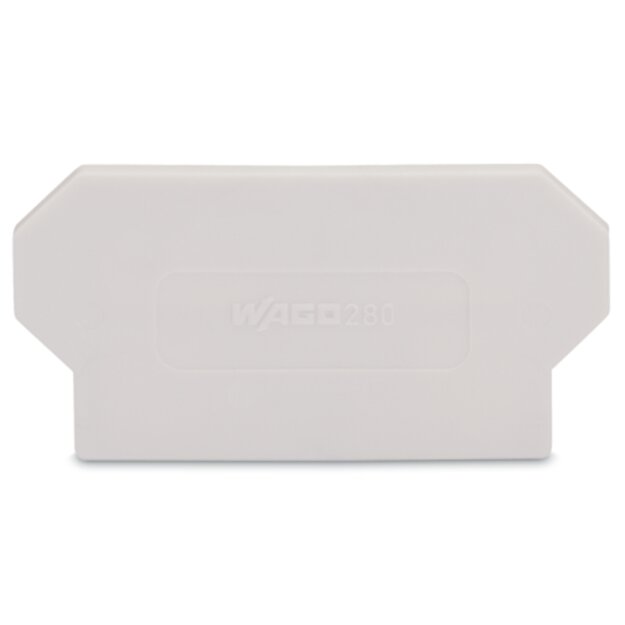 Wago 280-363 Trennwand 2mm Grau