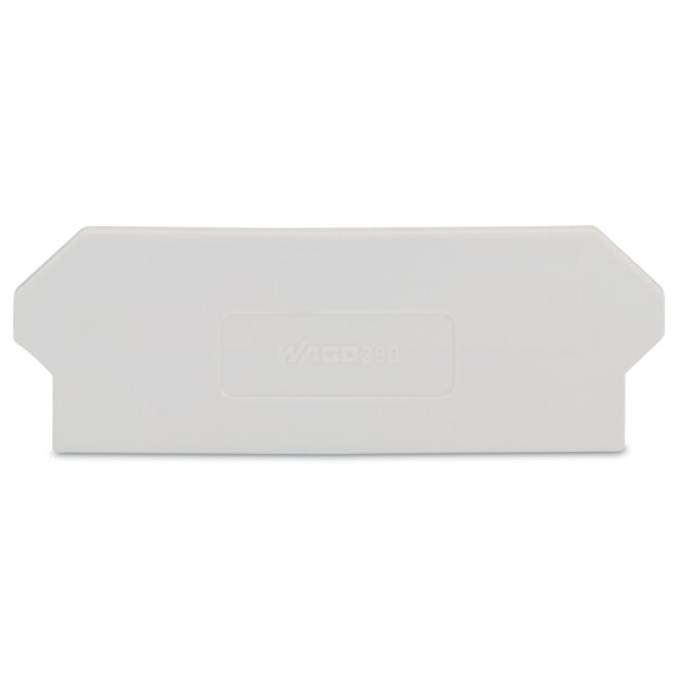 Wago 280-365 Trennwand 2mm Grau