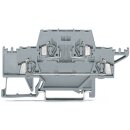 Wago 280-528 Doppelstockklemme Grau