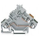 Wago 280-554 3-Leiter-Aktorenklemme Grau