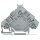 Wago 280-559 Blindgehäuse Grau