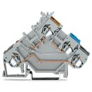 Wago 280-561/281-413 3-Leiter-Initiatorenklemme Grau