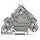 Wago 280-583 3-Leiter-Aktorenklemme Grau