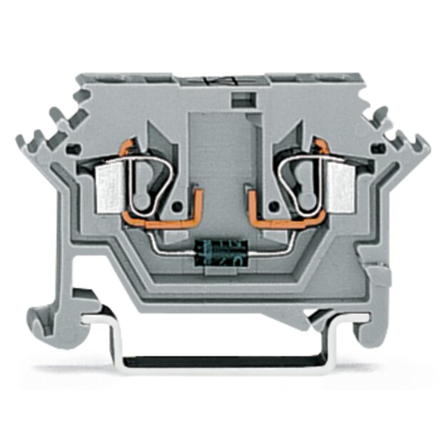 Wago 280-613/281-410 Bauelementklemme Grau
