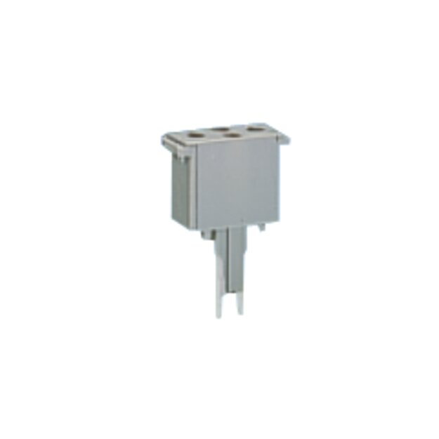 Wago 280-802 Leerstecker grau Grau