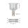 Wago 280-802 Leerstecker grau Grau