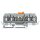 Wago 280-882 4-Leiter- Trenn- und Messklemme Grau