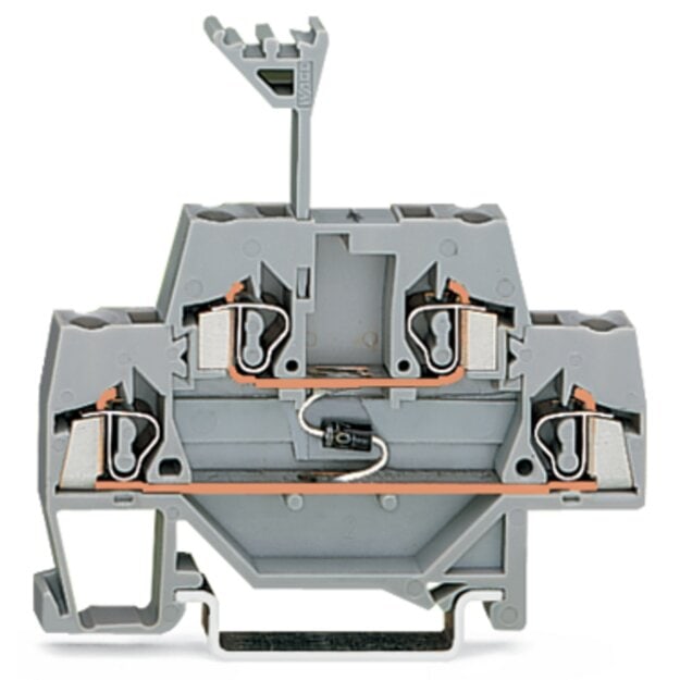 Wago 280-940/281-411 Bauelementklemme Grau