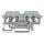 Wago 280-990 4-Leiter-Durchgangsklemme Grau