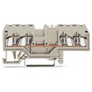 Wago 280-999 4-Leiter-Durchgangsklemme Grau