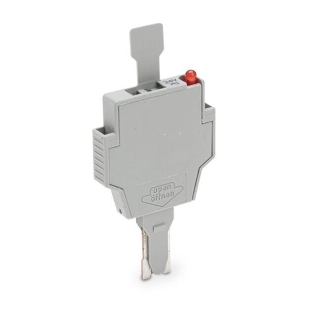 Wago 281-512/281-418 Sicherungsstecker Grau