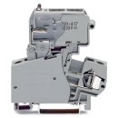 Wago 281-613/281-418 2-Leiter-Sicherungsklemme Grau