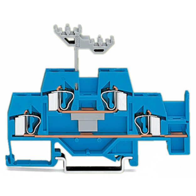 Wago 281-630 Doppelstockklemme Blau