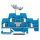 Wago 281-630 Doppelstockklemme Blau
