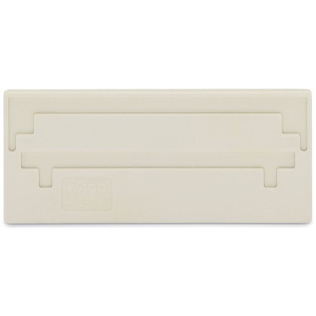 Wago 282-331 Trennwand 2mm Grau
