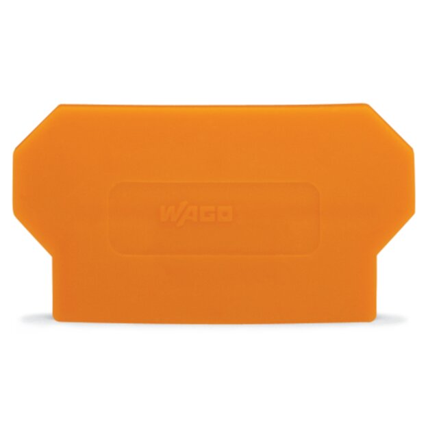 Wago 282-338 Trennwand 2mm Grau