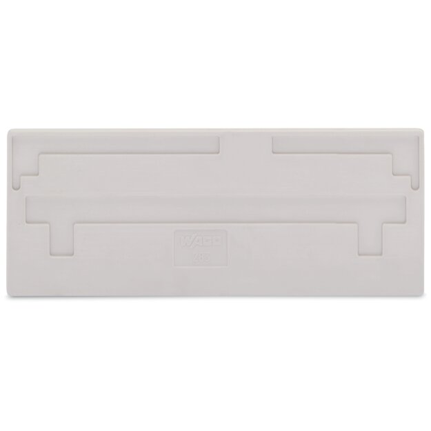 Wago 283-331 Trennwand 2mm Grau