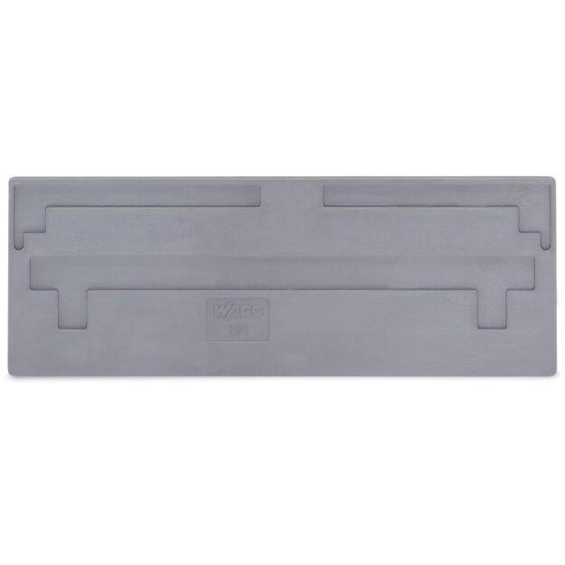 Wago 283-355 Trennwand 2mm Grau