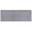 Wago 283-355 Trennwand 2mm Grau