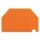 Wago 284-322 Trennwand 2mm Orange