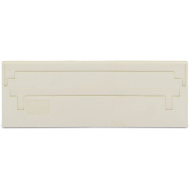 Wago 284-342 Trennwand 2mm Grau