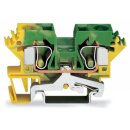 Wago 284-607/999-950 2-Leiter-Schutzleiterklemme...