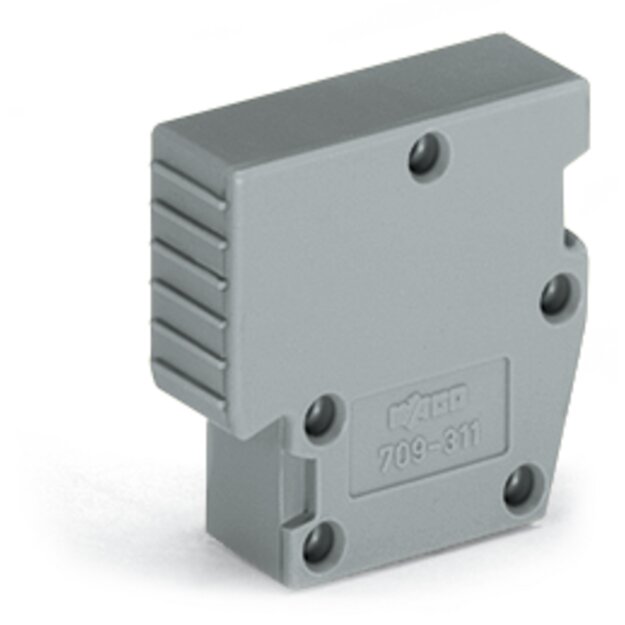 Wago 709-311 B-Blindmodul anreihbar Grau