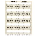 Wago 793-650 WMB-Beschriftungskarte Weiß