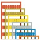 Wago 794-616/000-006 WMB-Beschriftungskarte Blau