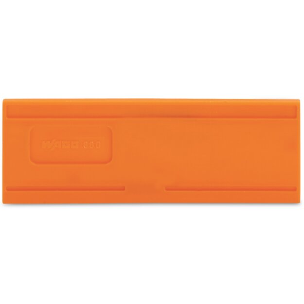 Wago 880-340 Trennwand 2mm Orange
