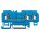 Wago 880-684/999-940 3-Leiter-Durchgangsklemme Blau