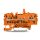Wago 2002-1672/401-000 Trennklemme Orange