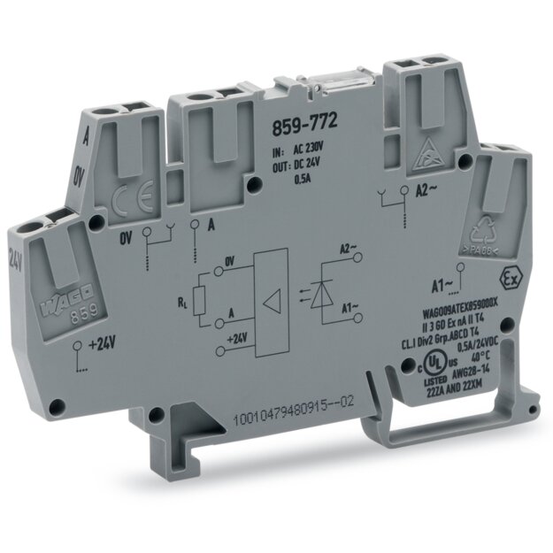 Wago 859-772 Optokoppler-Klemme