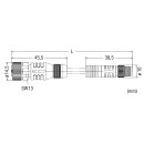 Wago 756-6501/040-030 Sensor-Aktorleitung axial