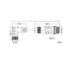 Wago 756-6509/040-010 Sensor-Aktorleitung axial