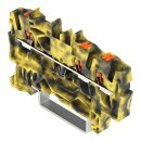 Wago 2202-1301/000-053 3-Leiter-Durchgangsklemme Mehrfarbig