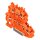 Wago 2202-2206 Doppelstockklemme Orange