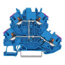 Wago 2202-2209 Doppelstockklemme Blau